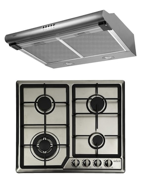 Parrilla a gas lp empotrable Axcent