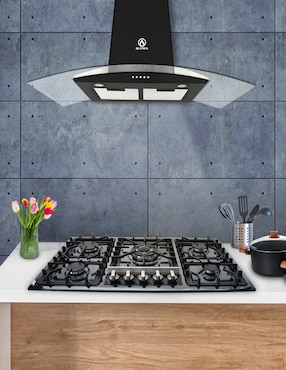 Combo campana de cocina Supra VITERBO de acero inoxidable