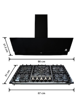Campana de pared Supra C9-70-AN