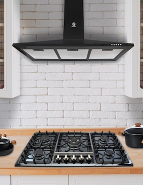Combo campana de cocina Supra C9-73-AN de acero inoxidable