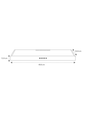 Campana de pared Mabe CMPU501GX0 de acero
