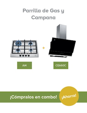 Parrilla a gas lp empotrable Avera