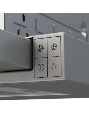 Campana de pared Whirlpool WHT9030S de acero inoxidable
