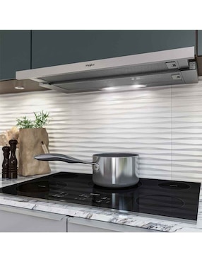 Campana de pared Whirlpool WHT6030S de acero inoxidable