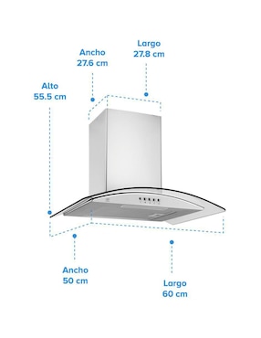 Parrilla a gas lp empotrable Avera