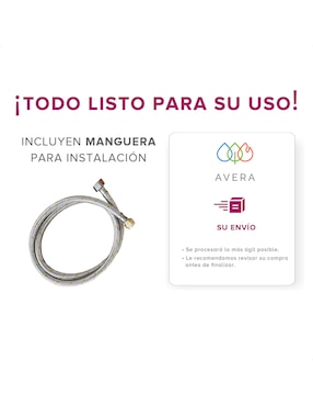 Parrilla a gas lp empotrable Avera