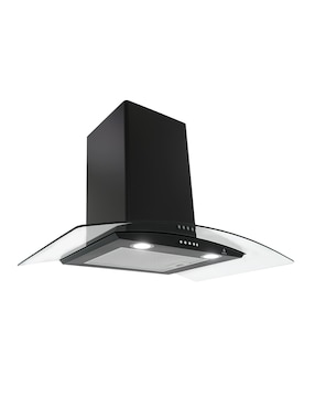Campana de pared Supra CC-76-BLACK de cristal templado