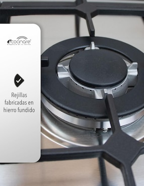 Parrilla a gas lp empotrable Ecocinare