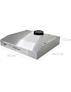 Campana de pared Gutstark MKZ-CAMPA500MGRI de acero inoxidable