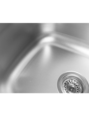 Tarja de acero inoxidable Eb Técnica con escurridor derecho C202N