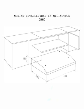 Campana de pared Teka TMX 76