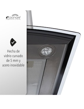Campana de pared Ecocinare CAMP-01 de acero inoxidable