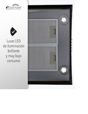 Campana de pared Ecocinare CAMP-03 de acero inoxidable