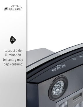 Campana de pared Ecocinare CAMP-04 de acero inoxidable