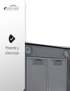 Campana de pared Ecocinare CAMP-04 de acero inoxidable