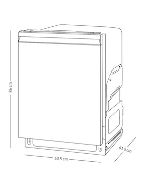 Lavavajillas de empotre samsung 15 servicios dw80b7070ap/em