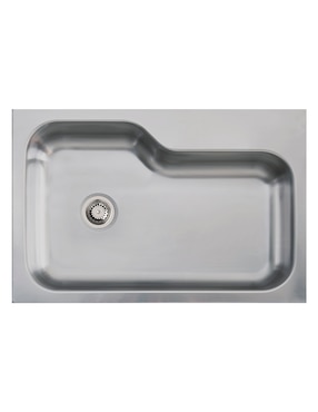 Tarja de acero inoxidable Teka con escurridor derecho TEKAWAY.DM33.22.1C