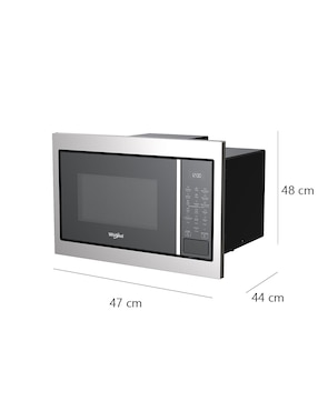 Horno de microondas convencional Whirlpool modelo WM1711D de 1.2 pies cúbicos