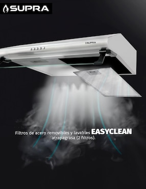 Campana de pared Supra CB-76 de acero inoxidable
