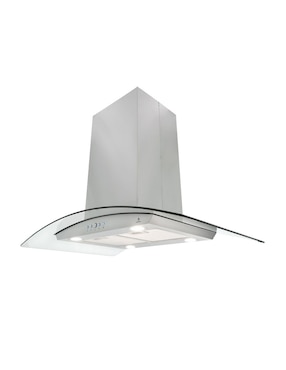 Campana de isla Supra CI-76 de acero inoxidable