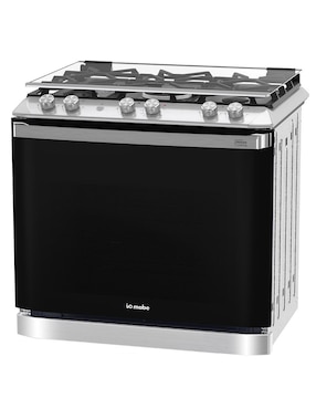 Estufa empotrable a Gas LP Io Mabe Ultimate 79.2 cm IO8061GETSS0 de 5 quemadores