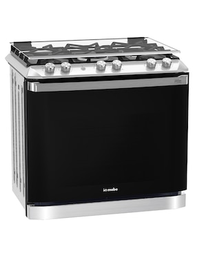 Estufa empotrable a Gas LP Io Mabe Ultimate 79.2 cm IO8061GETSS0 de 5 quemadores
