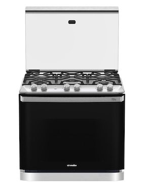 Estufa empotrable a Gas LP Io Mabe Ultimate 79.2 cm IO8061GETSS0 de 5 quemadores