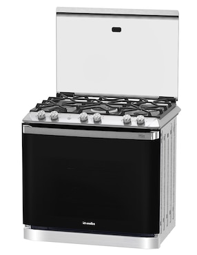 Estufa empotrable a Gas LP Io Mabe Ultimate 79.2 cm IO8061GETSS0 de 5 quemadores