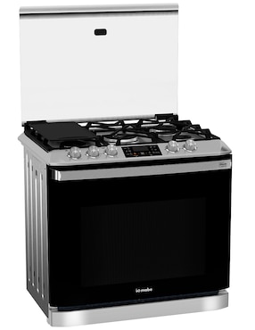 Estufa empotrable Io Mabe Ultimate 79.20 cm IO8084GETSS0 de 5 quemadores