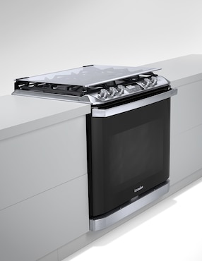 Estufa empotrable a Gas LP Io Mabe 79.2 cm IO8094GETSS0 de 5 quemadores