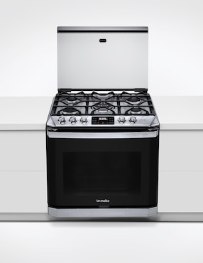 Estufa empotrable a Gas LP Io Mabe 79.2 cm IO8094GETSS0 de 5 quemadores
