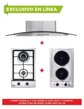 Parrilla eléctrica empotrable Disa Home