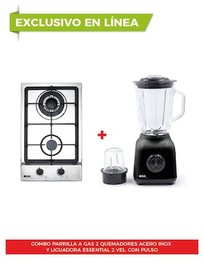 Parrilla a gas lp empotrable Disa Home