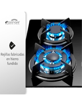 Parrilla a gas lp empotrable Ecocinare