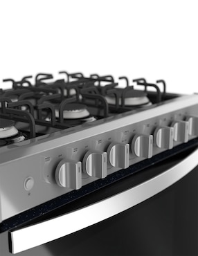 Estufa empotrable a Gas LP Whirlpool 76 cm WER2000B de 6 quemadores