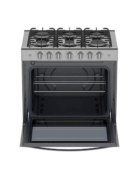 Estufa empotrable a Gas LP Whirlpool 76 cm WER2000B de 6 quemadores