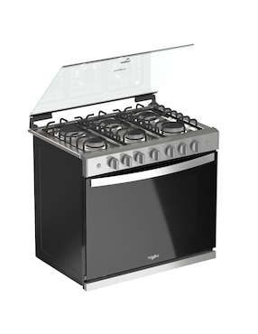 Estufa empotrable a Gas LP Whirlpool 76 cm WER2100D de 6 quemadores