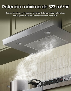 Campana de pared Samsung NK30B3000US/AX de acero inoxidable