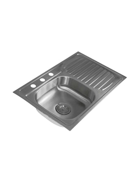 Tarja de acero inoxidable Avera con escurridor derecho PAF02S