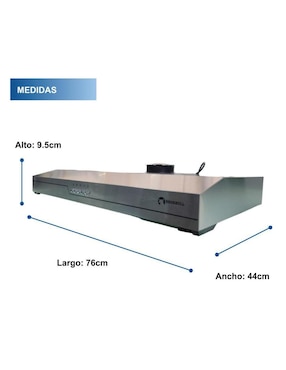 Campana de pared Shorbull CAM-A76 de acero inoxidable