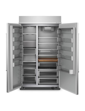 Refrigerador dúplex Kitchenaid 30 pies cúbicos no frost KBSN708MPS