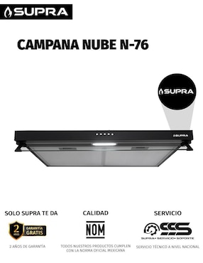 Parrilla a gas lp empotrable Supra
