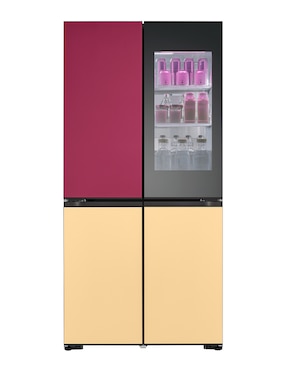 Refrigerador French Door LG InstaView 22 Pies Cúbicos Tecnología Inverter Y Tecnología No Frost GM92BVM.ANNFMXM