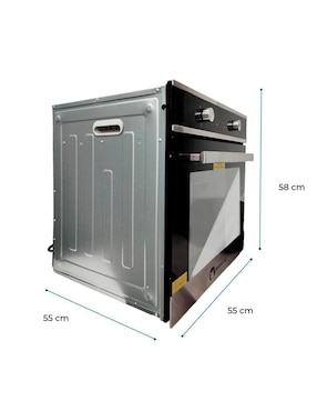 Horno a gas natural Shorbull HOR-GAS capacidad 60 L