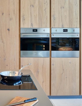 Horno eléctrico Smeg SF6301TVX capacidad 60 L