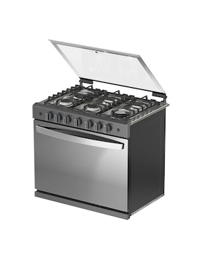 Estufa empotrable gas lp Acros 79.68 cm ABR7140G de 6 quemadores