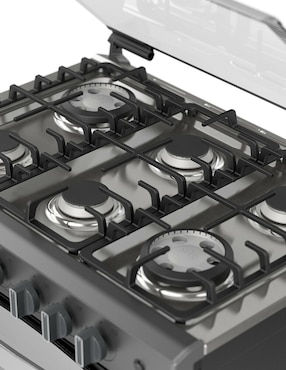 Estufa empotrable gas lp Acros 79.68 cm ABR7140G de 6 quemadores
