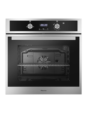 Horno a gas natural Hisense HGO602BS capacidad 1.9 pies