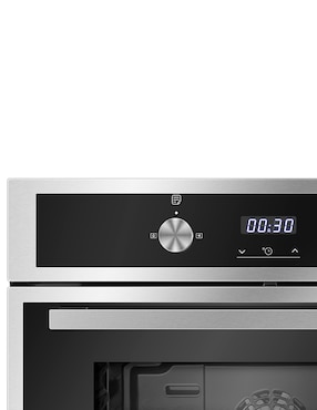 Horno a gas natural Hisense HGO602BS capacidad 1.9 pies