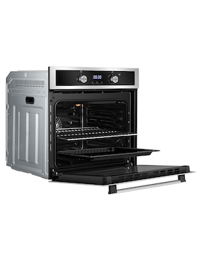 Horno a gas natural Hisense HGO602BS capacidad 1.9 pies